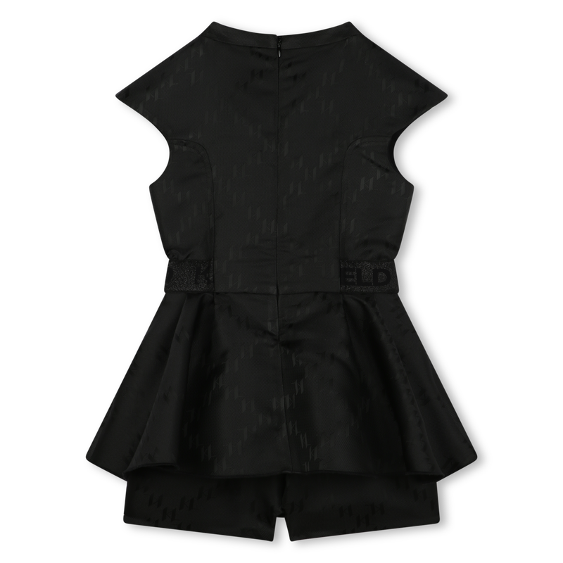Logo Print Romper KARL LAGERFELD KIDS 
                    GIRL
