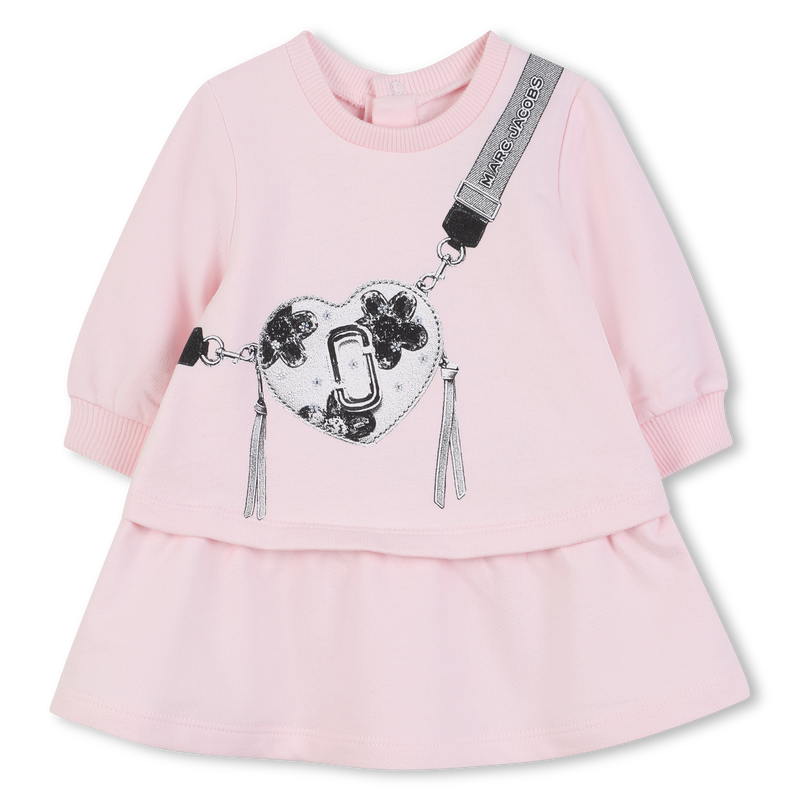 Cotton fleece dress MARC JACOBS 
                        UNISEX