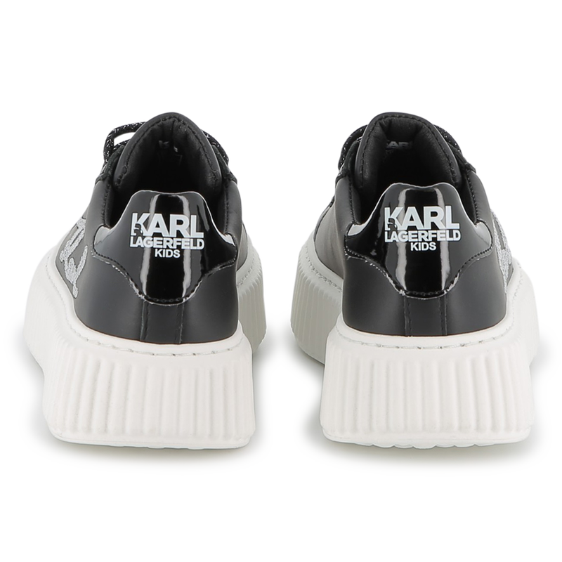 Lace-up low-top sneakers KARL LAGERFELD KIDS 
                        GIRL