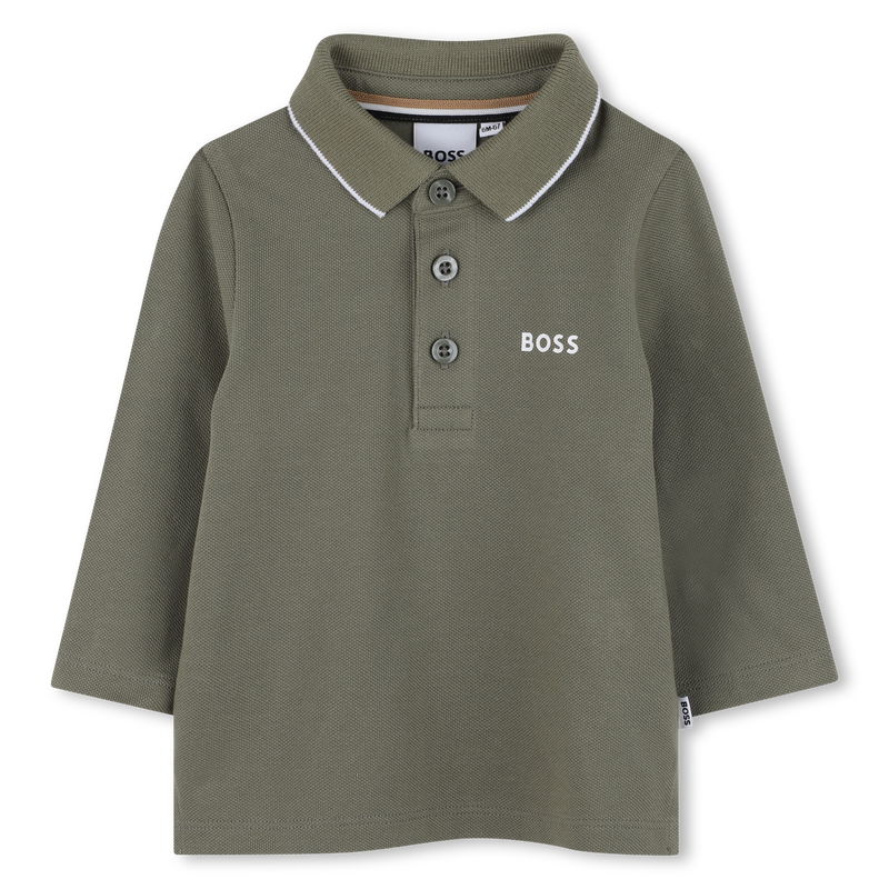 Long-sleeved polo shirt BOSS 
                    BOY