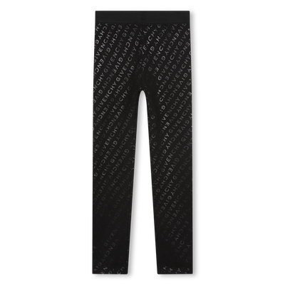 Logo-Print Cotton Leggings GIVENCHY GIRL