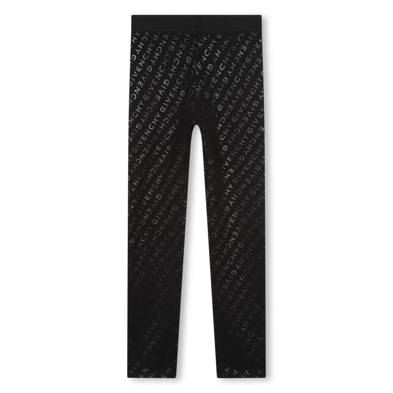 Logo-Print Cotton Leggings GIVENCHY 
                    GIRL