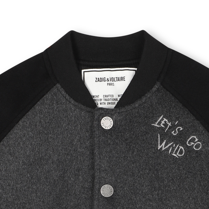 Two-tone bomber jacket ZADIG & VOLTAIRE 
                        UNISEX