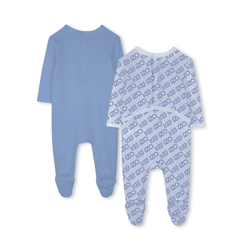 Two-pack of cotton pajamas KENZO KIDS 
                        UNISEX