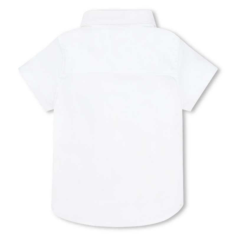 Short sleeved button-up BOSS 
                    BOY