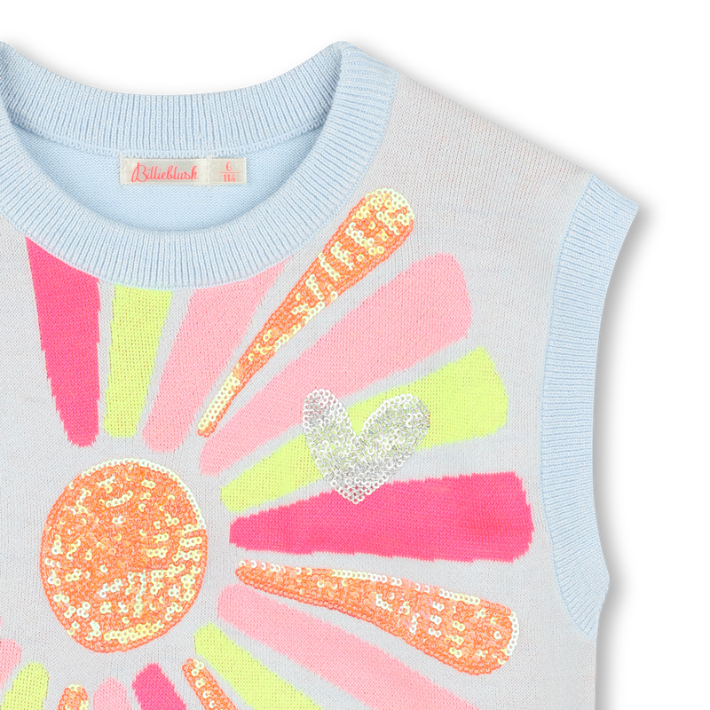 Knitted tank top BILLIEBLUSH 
                        GIRL