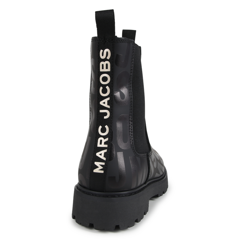 Lined Leather Booties MARC JACOBS 
                        GIRL