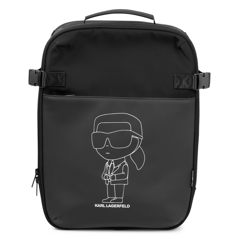 KARL-print backpack KARL LAGERFELD KIDS 
                        BOY