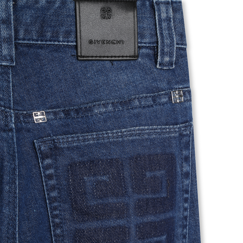 Adjustable printed jeans GIVENCHY 
                    BOY
