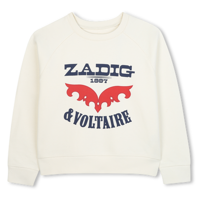 Hvit×zu コラボsweat ホワイト Unisex Sweatshirt - V-Twins to V-8s