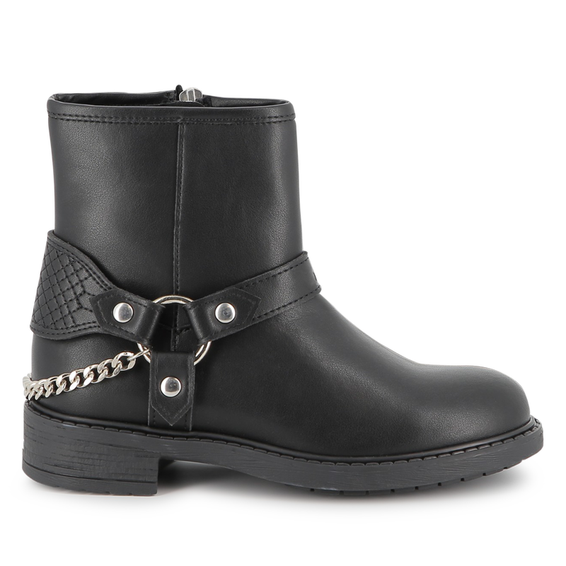 Biker boots in cowhide leather ZADIG & VOLTAIRE 
                    GIRL