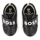Leather Velcro sneakers BOSS 
                    BOY