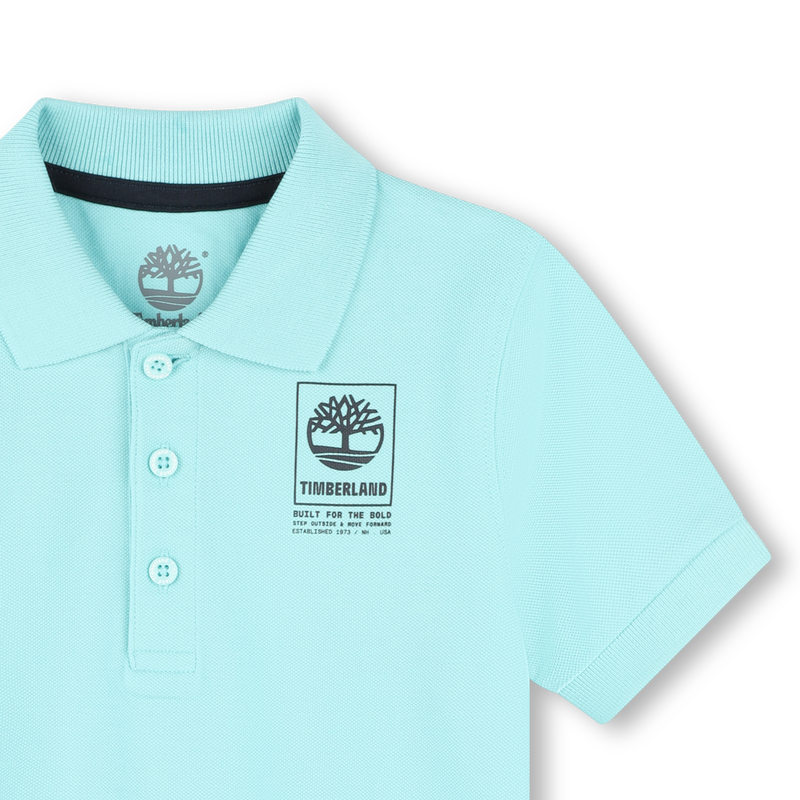 Logo Polo Shirt TIMBERLAND 
                    BOY