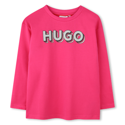 Logo Print T-Shirt HUGO GIRL