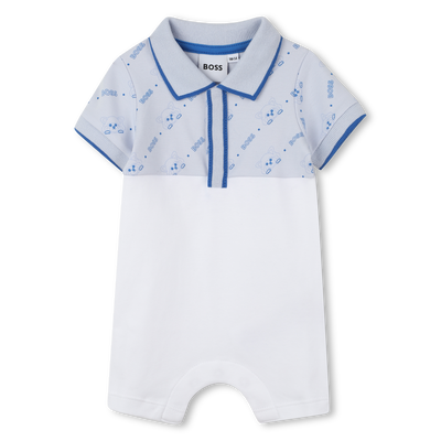 Short polo-neck romper BOSS BOY