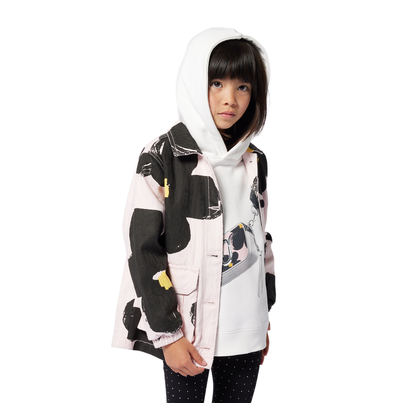 Hooded fleece sweatshirt MARC JACOBS 
                        GIRL