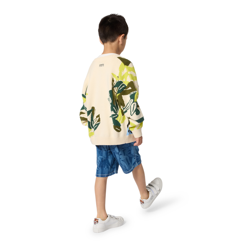 DENIM BERMUDA SHORTS KENZO KIDS 
                        BOY