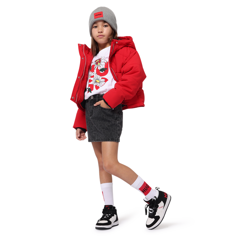 High-Top Lace-Up Sneakers HUGO 
                    BOY