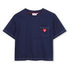 Short sleeve t-shirt, NAVY, hi-res