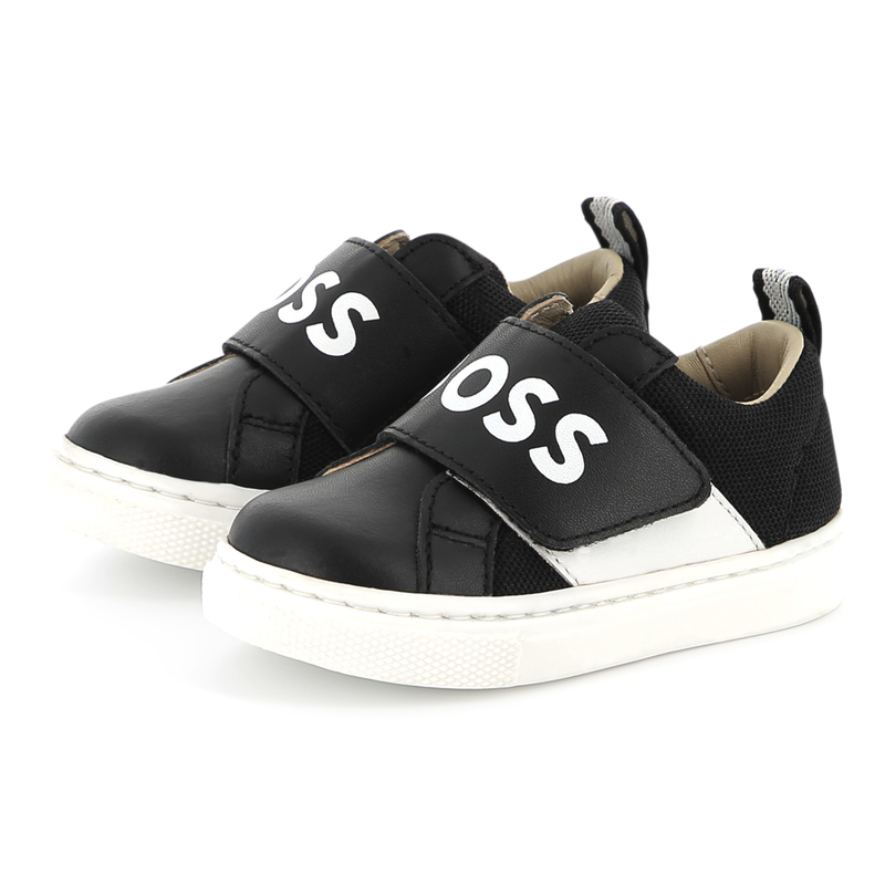 Leather Velcro Sneakers BOSS 
                        BOY