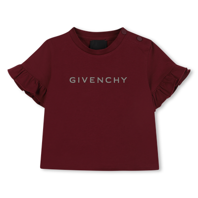T-shirt with ruffles GIVENCHY GIRL