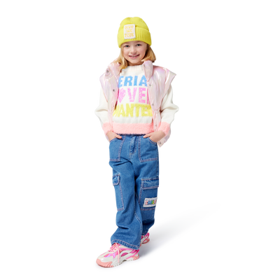 Sleeveless down jacket BILLIEBLUSH GIRL