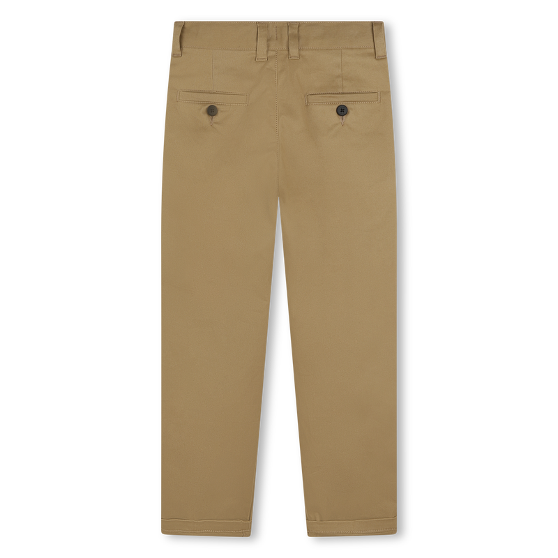 Plain Twill Chino Trousers BOSS 
                        BOY