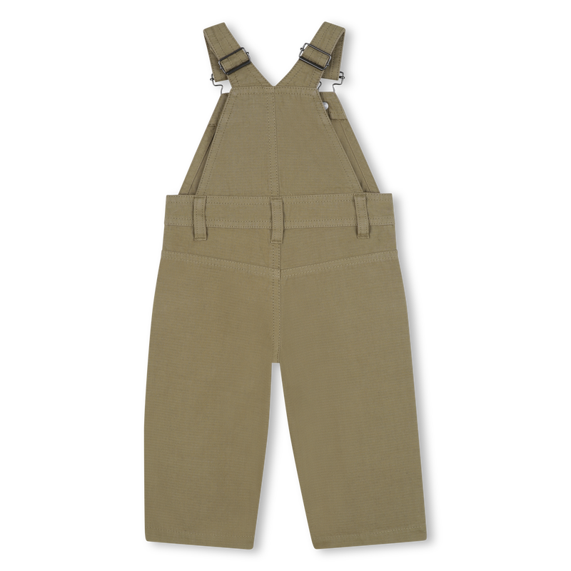 Cotton dungarees with patch pockets TIMBERLAND 
                    BOY