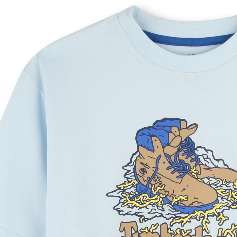 Loose T-shirt with print TIMBERLAND 
                        BOY
