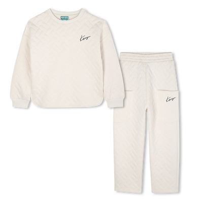 Sweatshirt and pants set KENZO KIDS GIRL