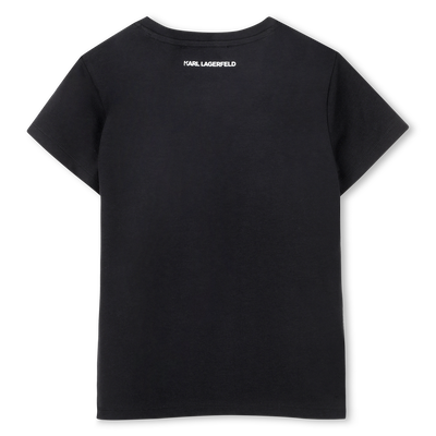 Short-Sleeved T-Shirt KARL LAGERFELD KIDS GIRL