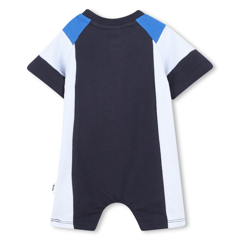 Tricolor short romper BOSS 
                    BOY