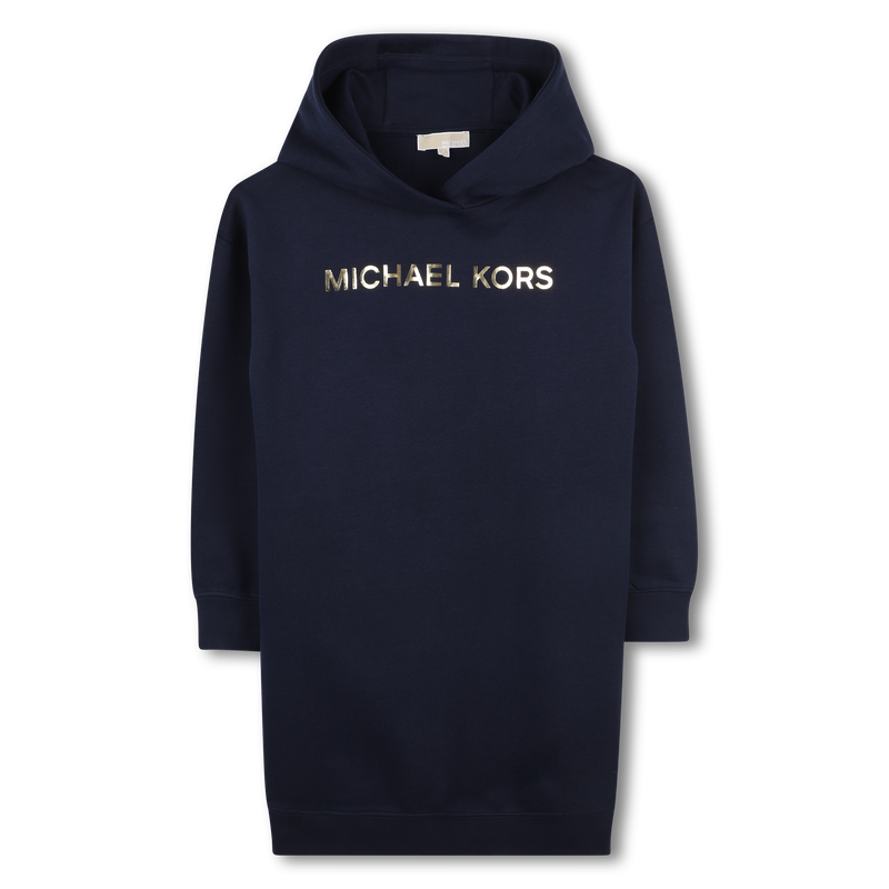 Fleece hooded dress MICHAEL KORS 
                    GIRL