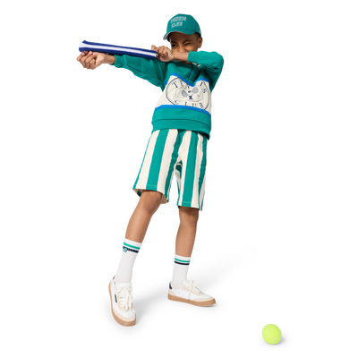 Fleece Bermuda Shorts KIDS AROUND BOY