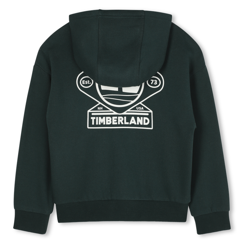 Hooded jogging cardigan TIMBERLAND 
                    BOY