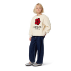 Fluffy fleece sweatshirt KENZO KIDS 
                    GIRL