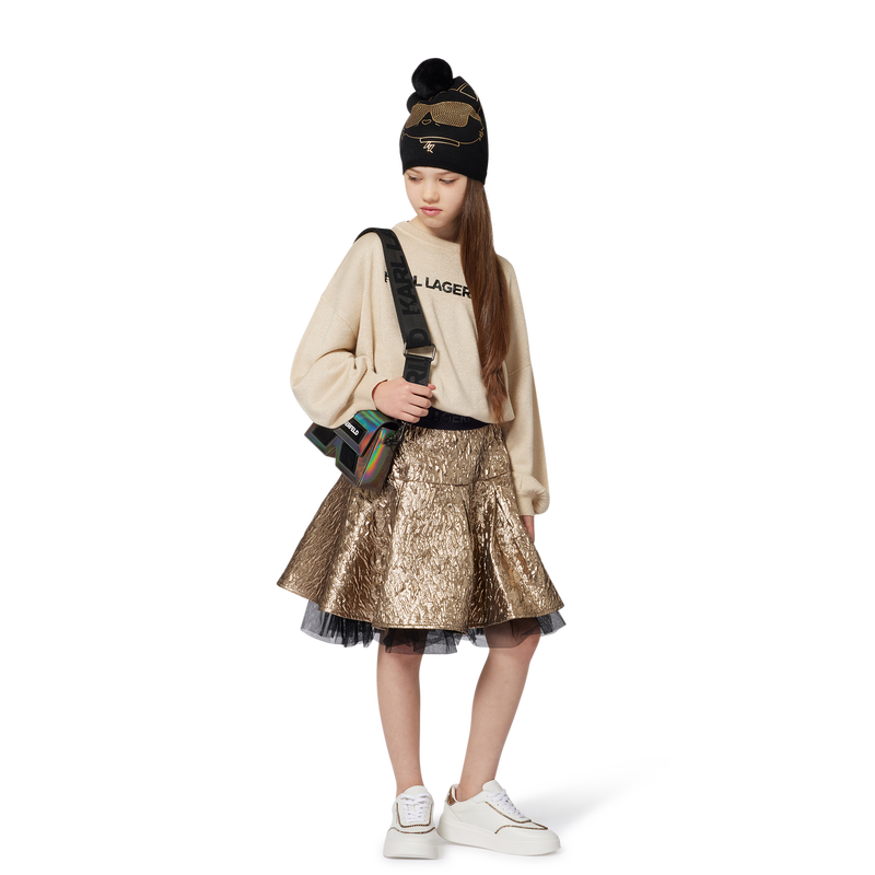 Lace-up low-top sneakers KARL LAGERFELD KIDS 
                    GIRL