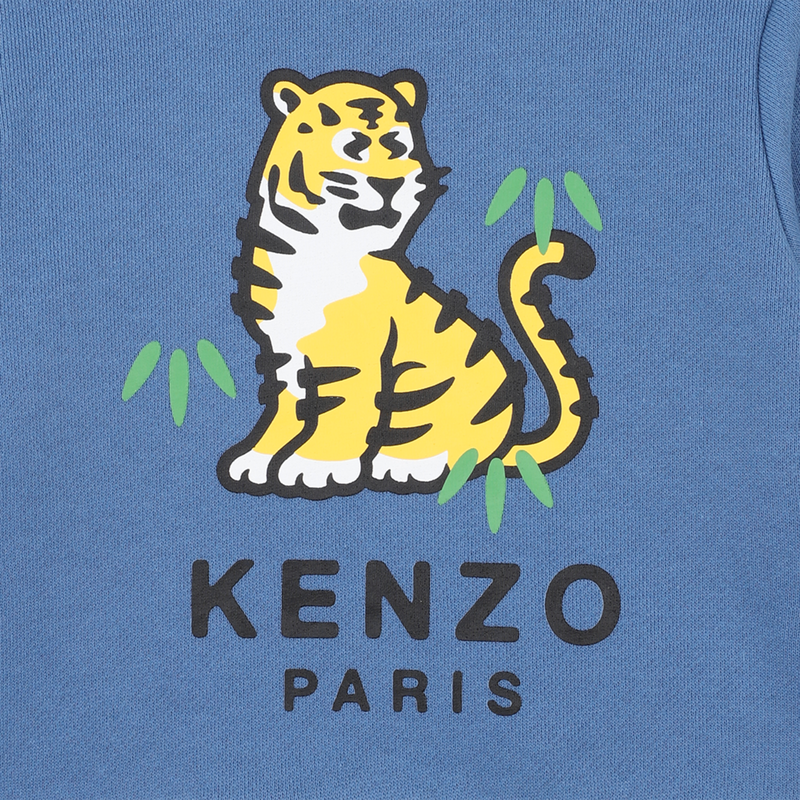Sweatshirt and pants set in fleece KENZO KIDS 
                    UNISEX