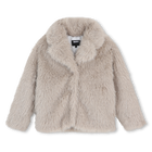 Faux fur coat DKNY 
                    GIRL