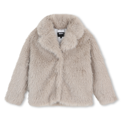 Faux fur coat DKNY GIRL