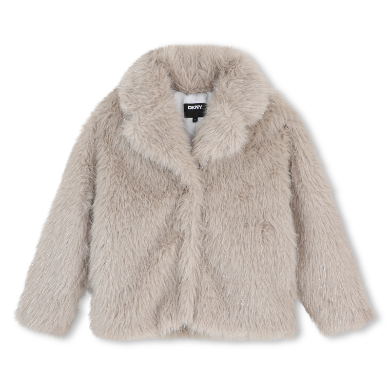 Faux fur coat DKNY 
                        GIRL