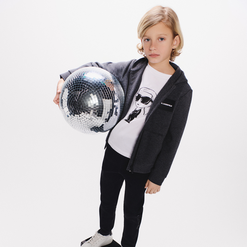 Lace-up low-top sneakers KARL LAGERFELD KIDS 
                    BOY