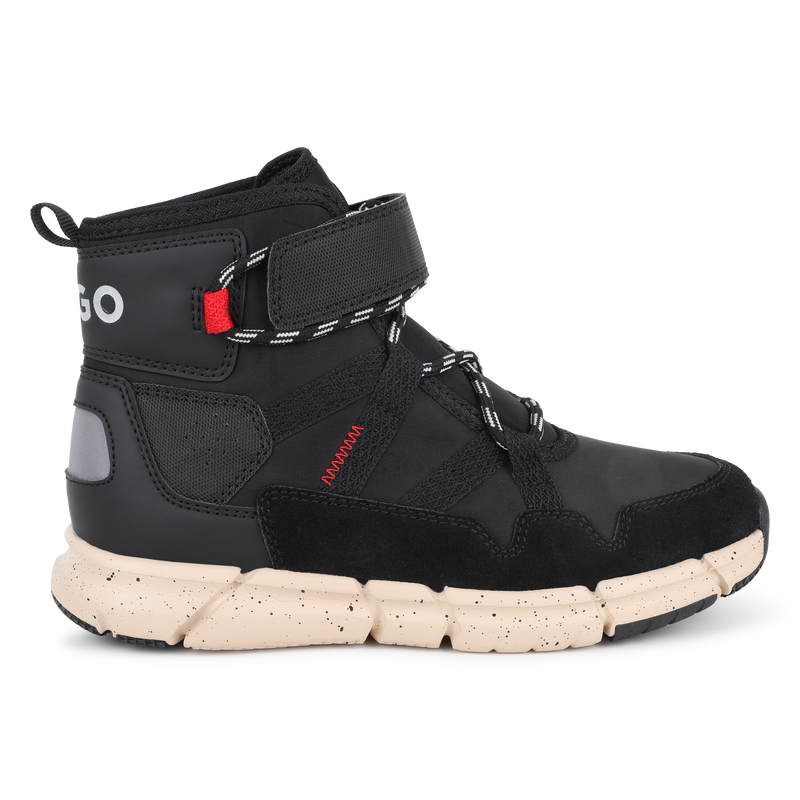 Ankle boots with laces HUGO 
                        BOY