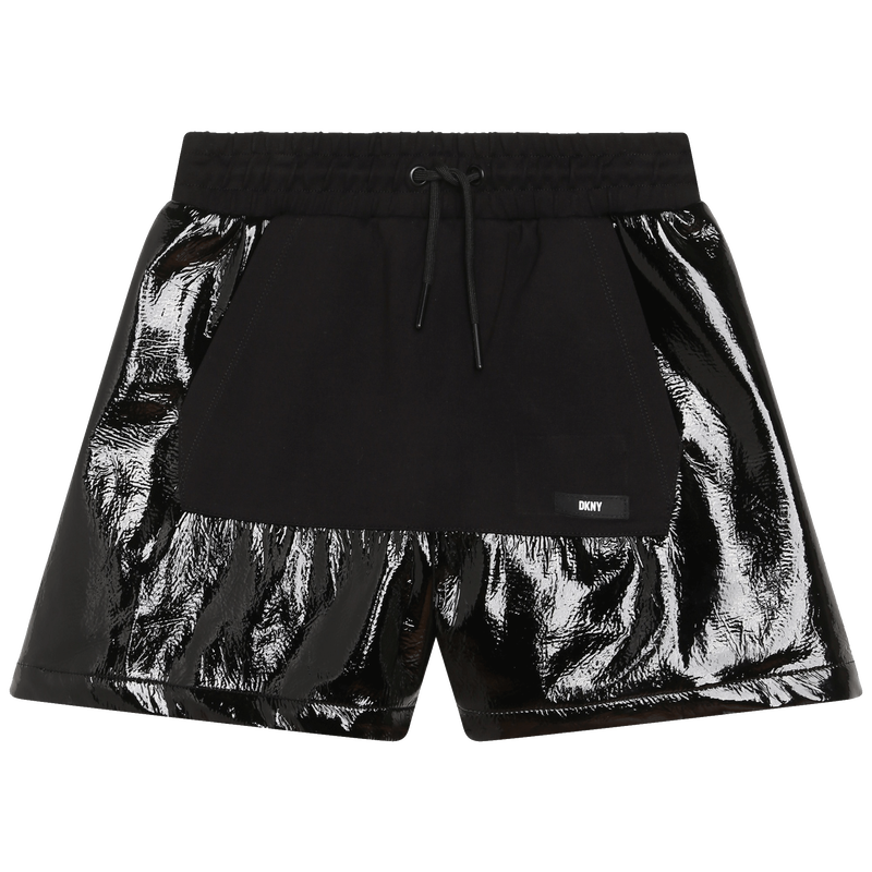Leather-look formal shorts DKNY 
                    GIRL