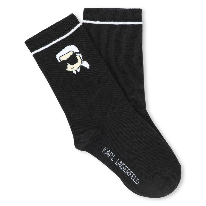 Socks (Set Of 2 Pairs) KARL LAGERFELD KIDS 
                    UNISEX