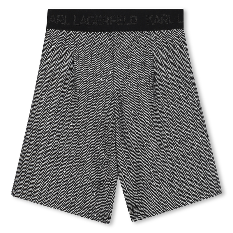 Knitted Bermuda shorts KARL LAGERFELD KIDS 
                    GIRL