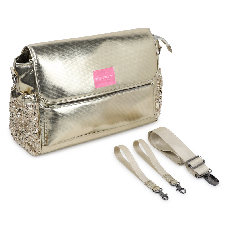Metallic diaper bag BILLIEBLUSH 
                    GIRL