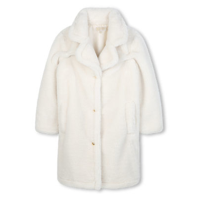 Fleece coat MICHAEL KORS GIRL