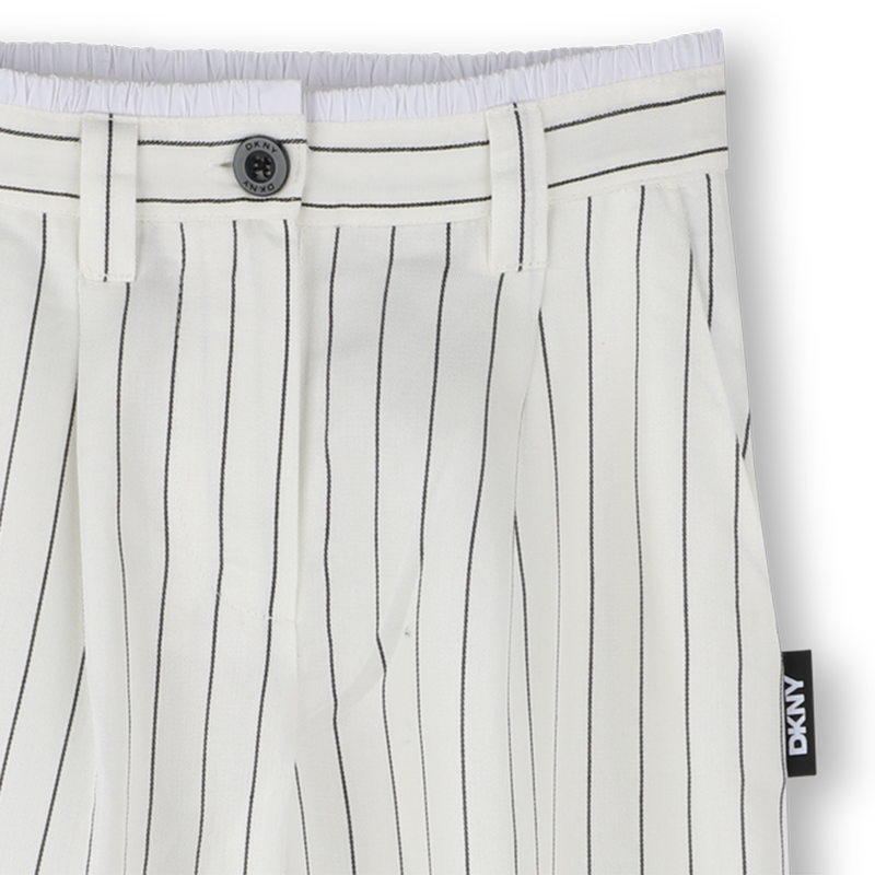 Striped wide-leg trousers DKNY 
                        GIRL