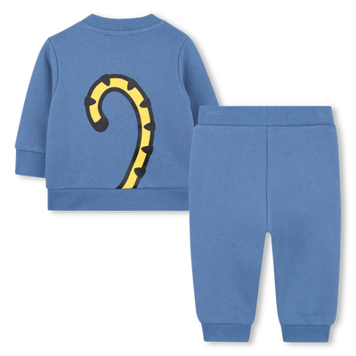 Sweatshirt and pants set in fleece KENZO KIDS UNISEX